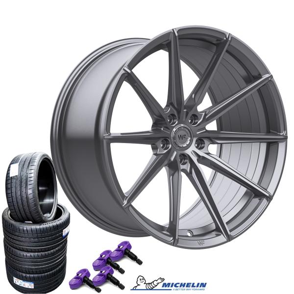 SET | WHEELFORCE CF.3-FF R GLOSS STEEL - M3 / M4 EDITION